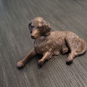 Brown Dog Figurine